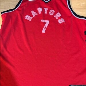 Nike Red Raptors Jersey